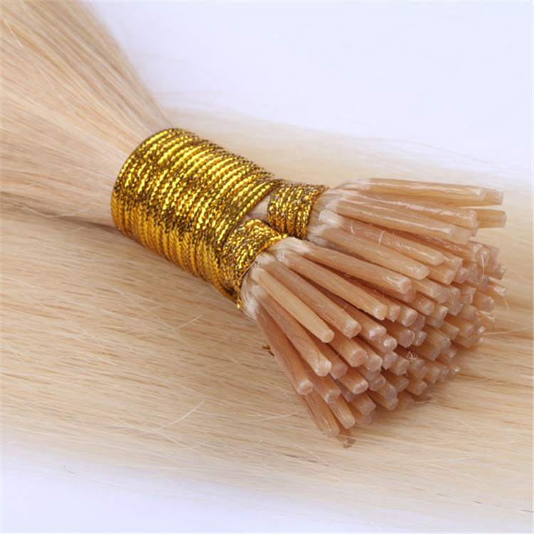China light color i tip hair extensions factory QM049